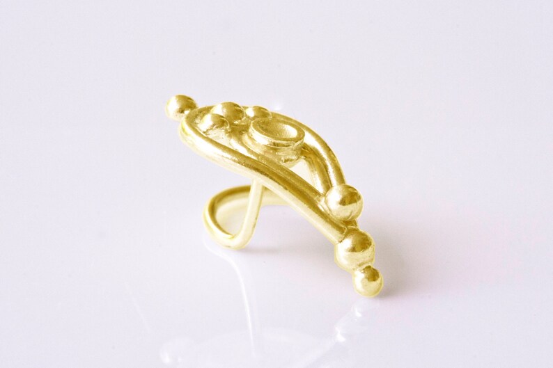 Drop Nose Stud 22g Nose Stud Indian Jewelry Rose Gold Screw Tragu Earring Gold Nose stud Nose stud Teardrop Stud Helix Piercing