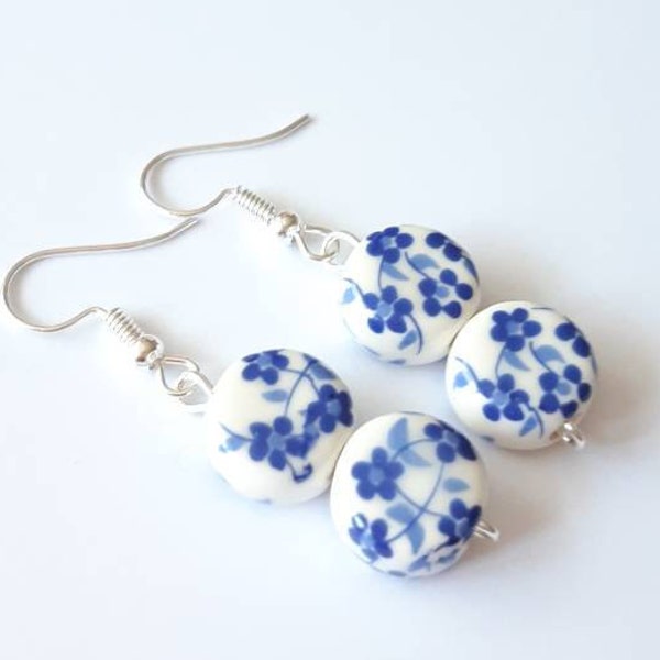Ceramic Earrings Etsy