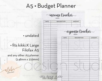 Monthly Bill Planner and Organizer Budget Planning Financial Planning Journal Bill Tracker Expense Tracker Home Budget bookExtra Large