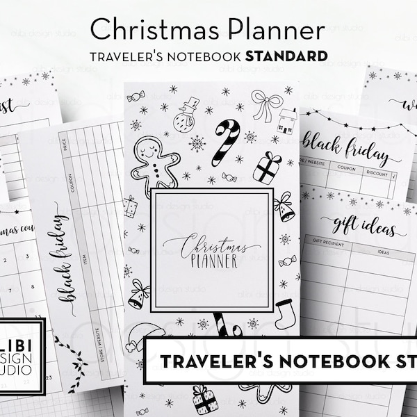 Christmas Planner - Etsy