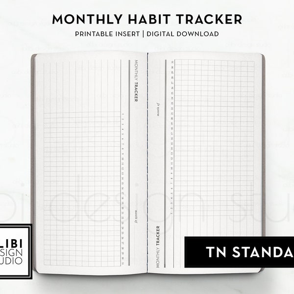 Midori Habit Tracker Etsy Midori Habit Tracker Etsy