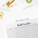 Happy Planner Habit Tracker Monthly Planner HP Classic Printable ...