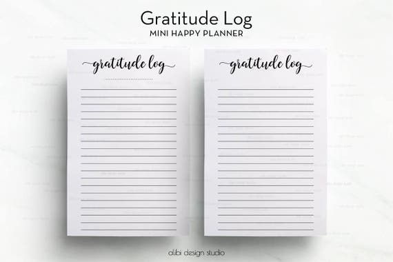 Mini Happy Planner Gratitude Planner Gratitude Journal Daily Planner For Mini Mambi Mini Happy Planner Gratitude Planner Gratitude Journal Daily Planner For Mini Mambi