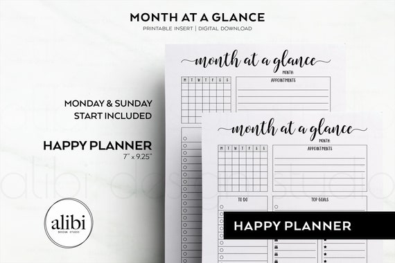 RING A6  Channel Video Planner Insert Printable -  Canada