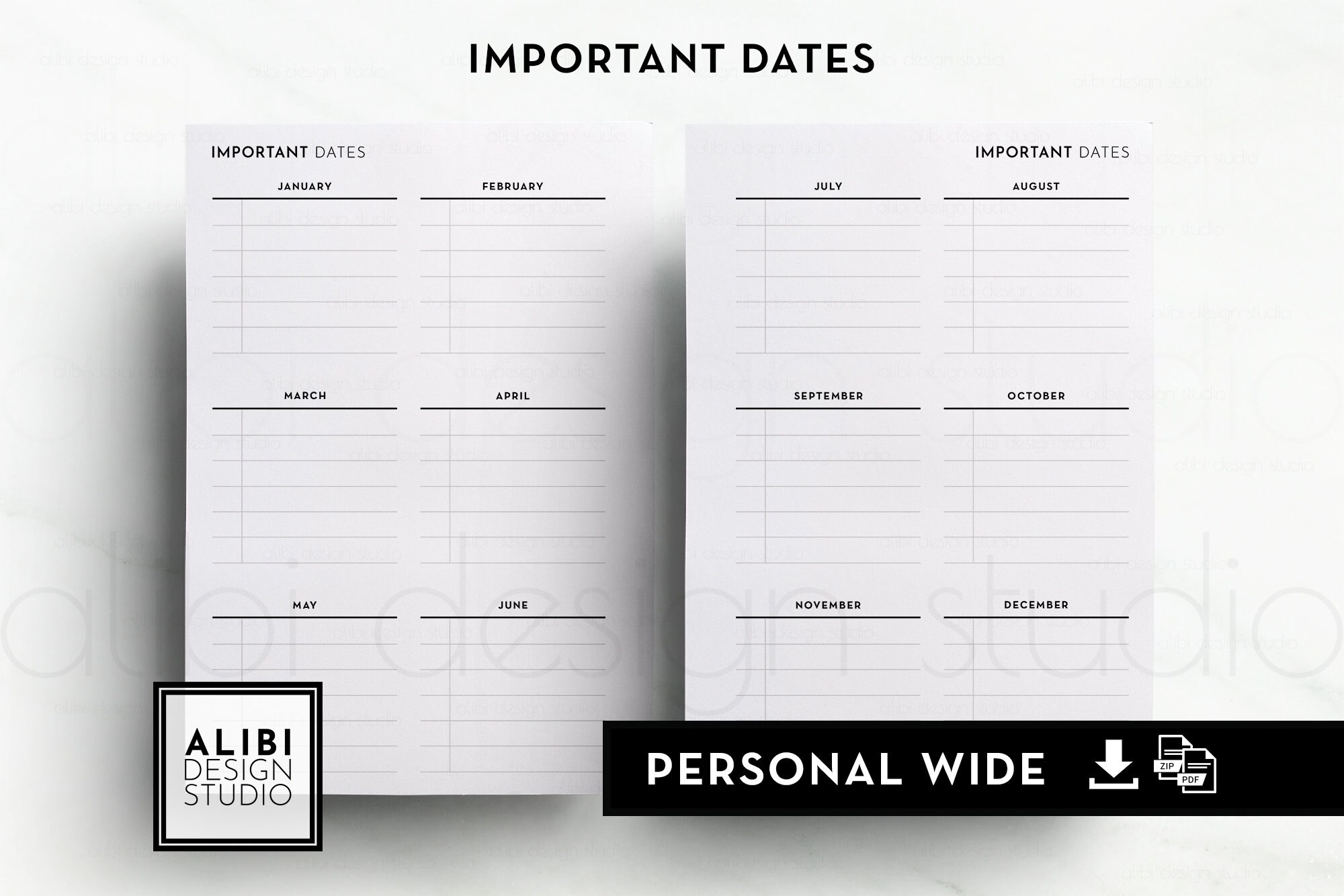Yearly Overview Birthday Calendar Future Log Printable Planner Inserts Financial Planner Upcoming Expenses Important Dates Personal WIDE Yearly Overview Birthday Calendar Future Log Printable Planner Inserts Financial Planner Upcoming Expenses Important Dates Personal WIDE