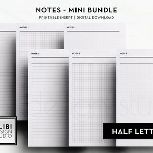 Pół listu Podstawowe notatki Notatki w pakiecie Papier w kratkę Papier w kropki Papier w linie Planer dla ucznia Pół strony Wkładki do planera do wydruku