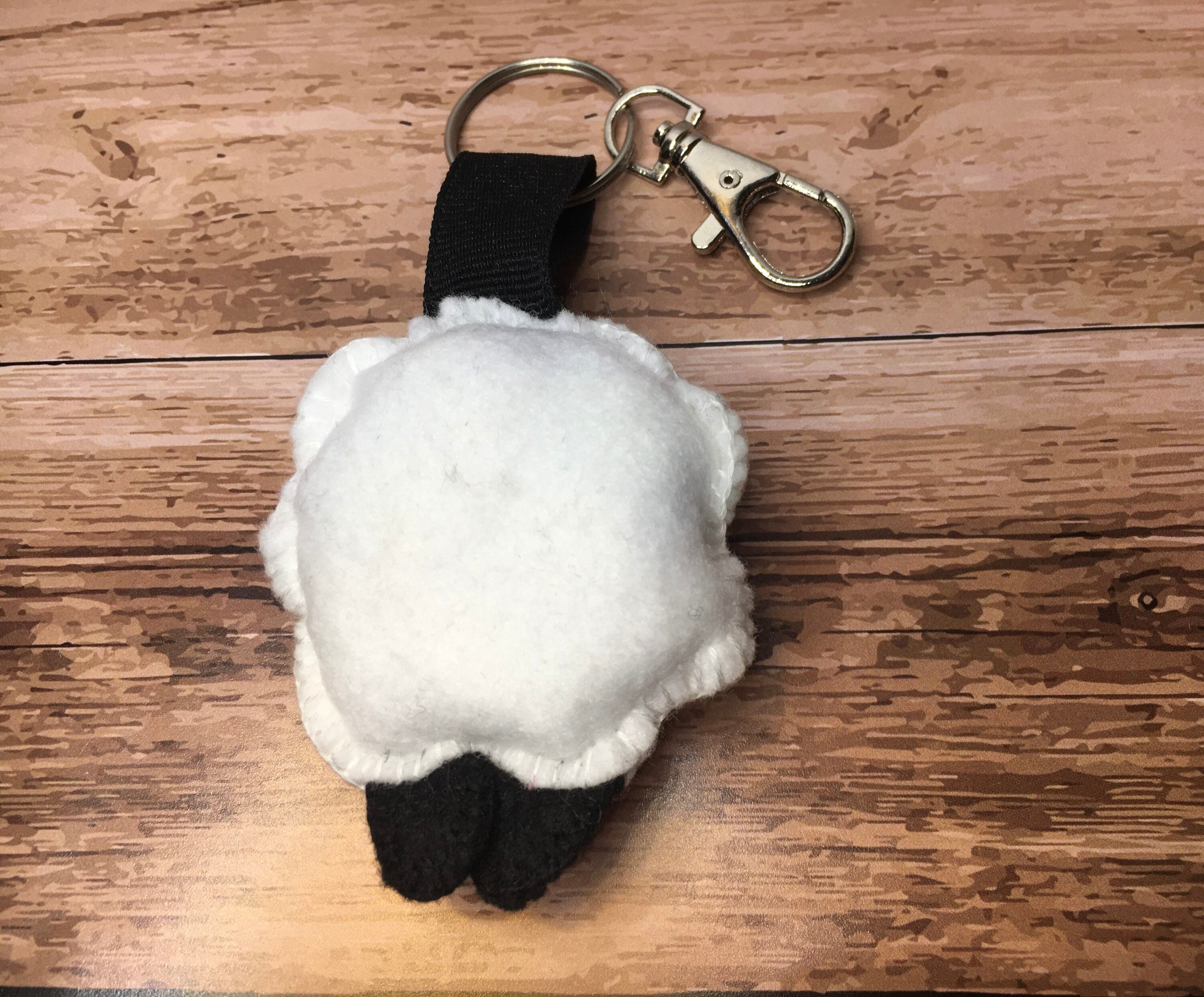 Adorable sheep keyring fun novelty key ring Etsy