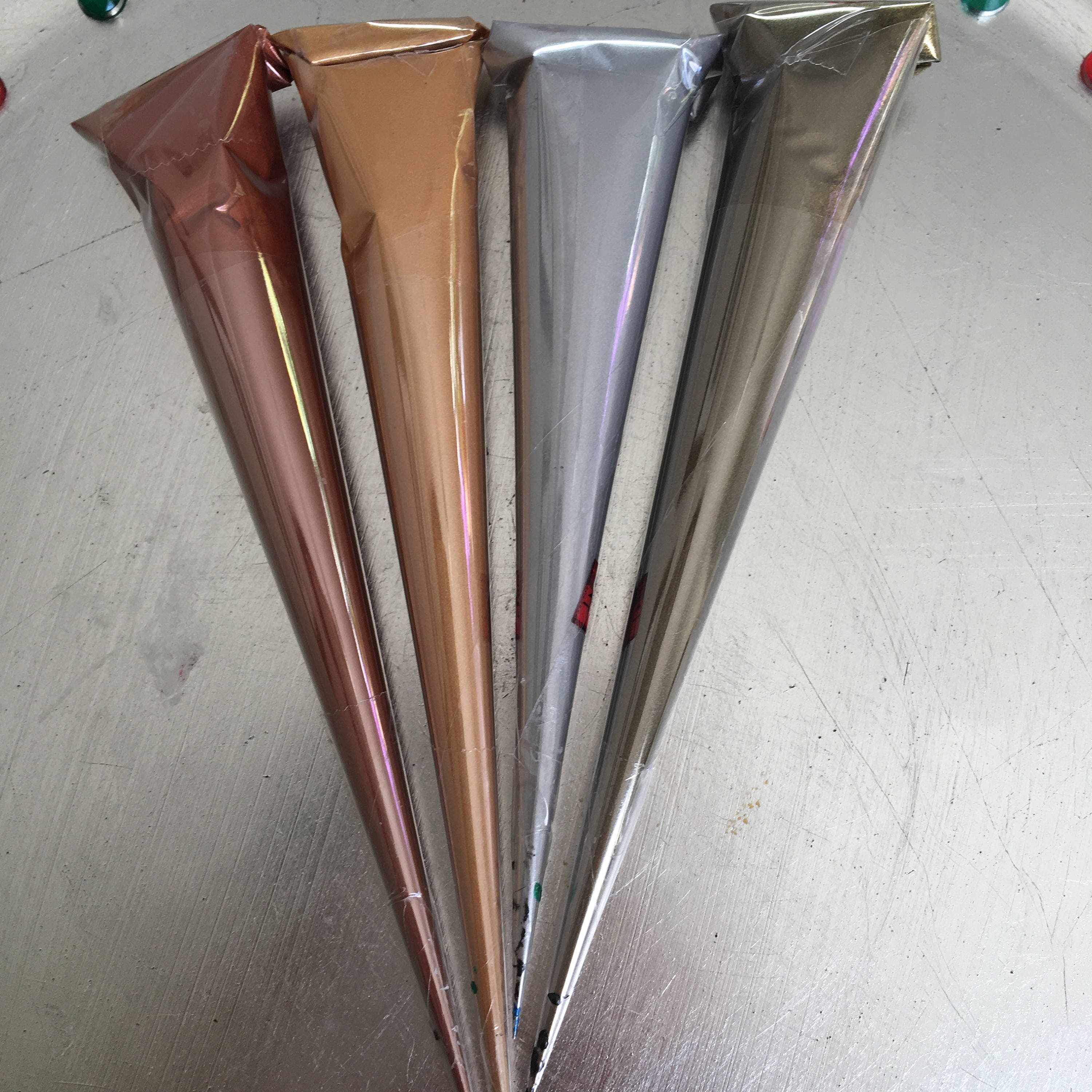 Set of 7 Acrylic paint cones henna inspired crafts paint Etsy