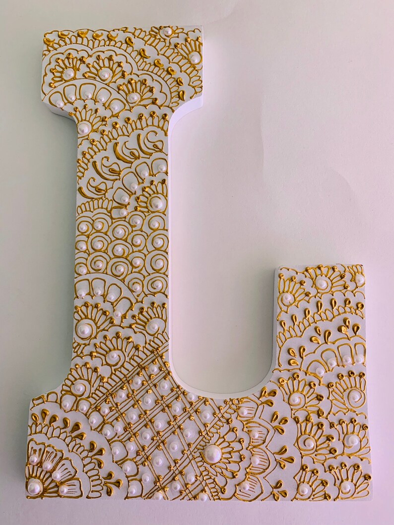 9 Lettre personnalisée alphabet peint à la main décor Etsy