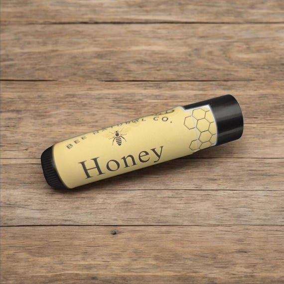 Natural Honey Lip Balm: Cocoa Butter, Shea Butter & Rosehip Oil