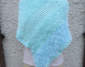 poncho crochet modèle unique