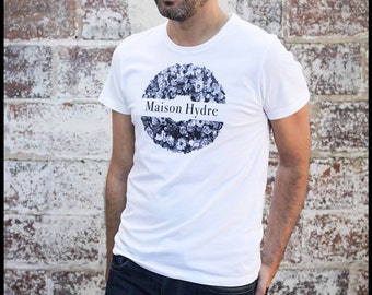 T - Shirt man "the Crown of flowers"