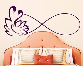 Bedroom Decals Forever Always Wall Quote T138 Infinity Wall Decals Always and Forever Vinyl Decal Love Quote Vinyl Stickers