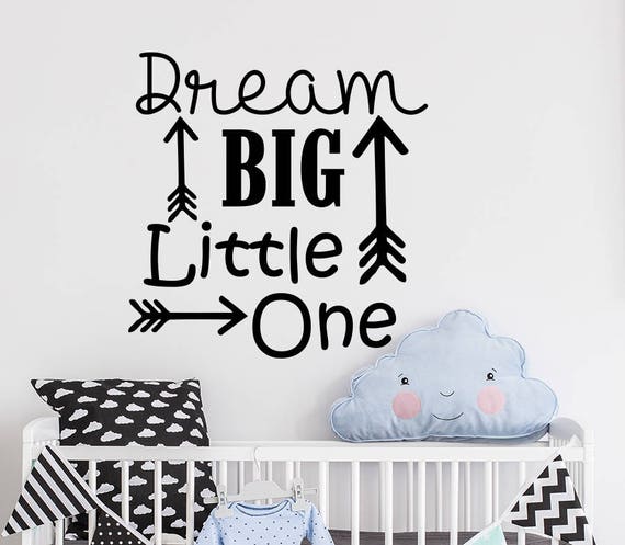 Dream Big Wall Decals Little One Art E Image 0