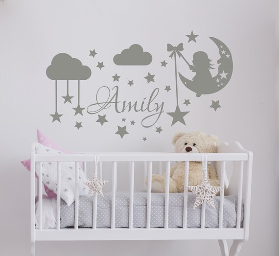 wall stickers nursery girl