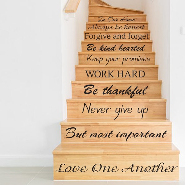 Staircase Vinyl Etsy