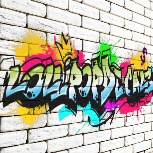 Adesivo Murale Personalizzato Per Cameretta - Nome Con Bandiere A Scacchi Tema Auto Da Corsa - Foto 5