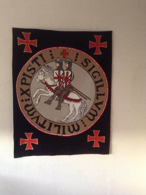 Sceau Des Templiers Entièrement Doublé