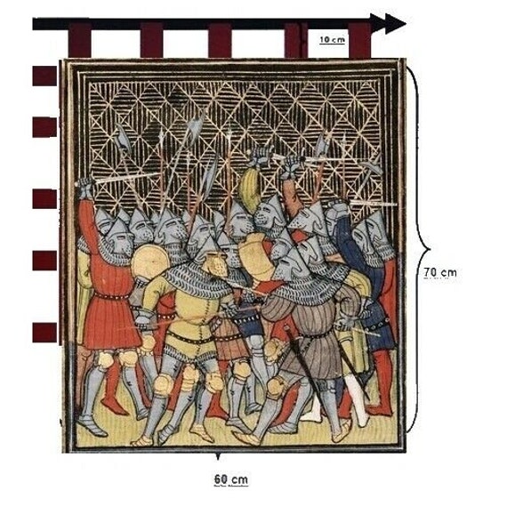 Bannière Chroniques de France ou St Denis Untissu