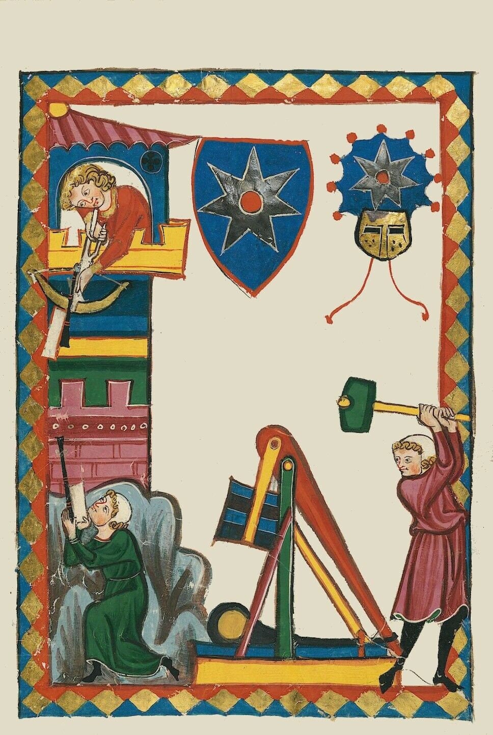 Codex Manesse Entièrement Doublé Medievale