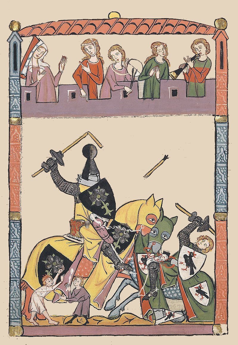 Tapisseries Medievale Murales Codex Manesse