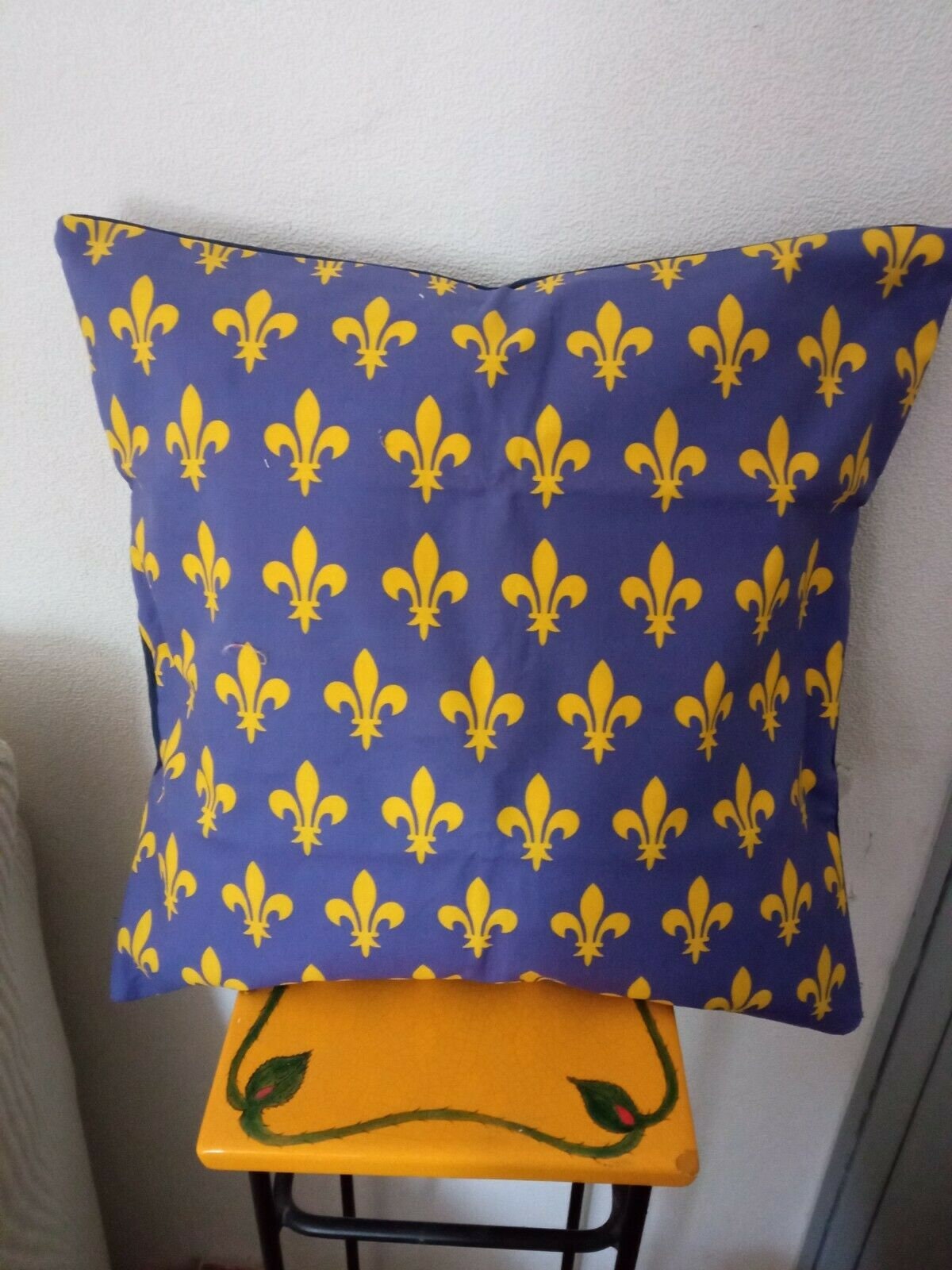 Housse de Coussin Fleur Lys 40x40
