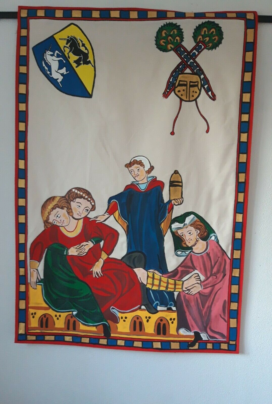 Codex Manesse Entièrement Doublé Médiévale