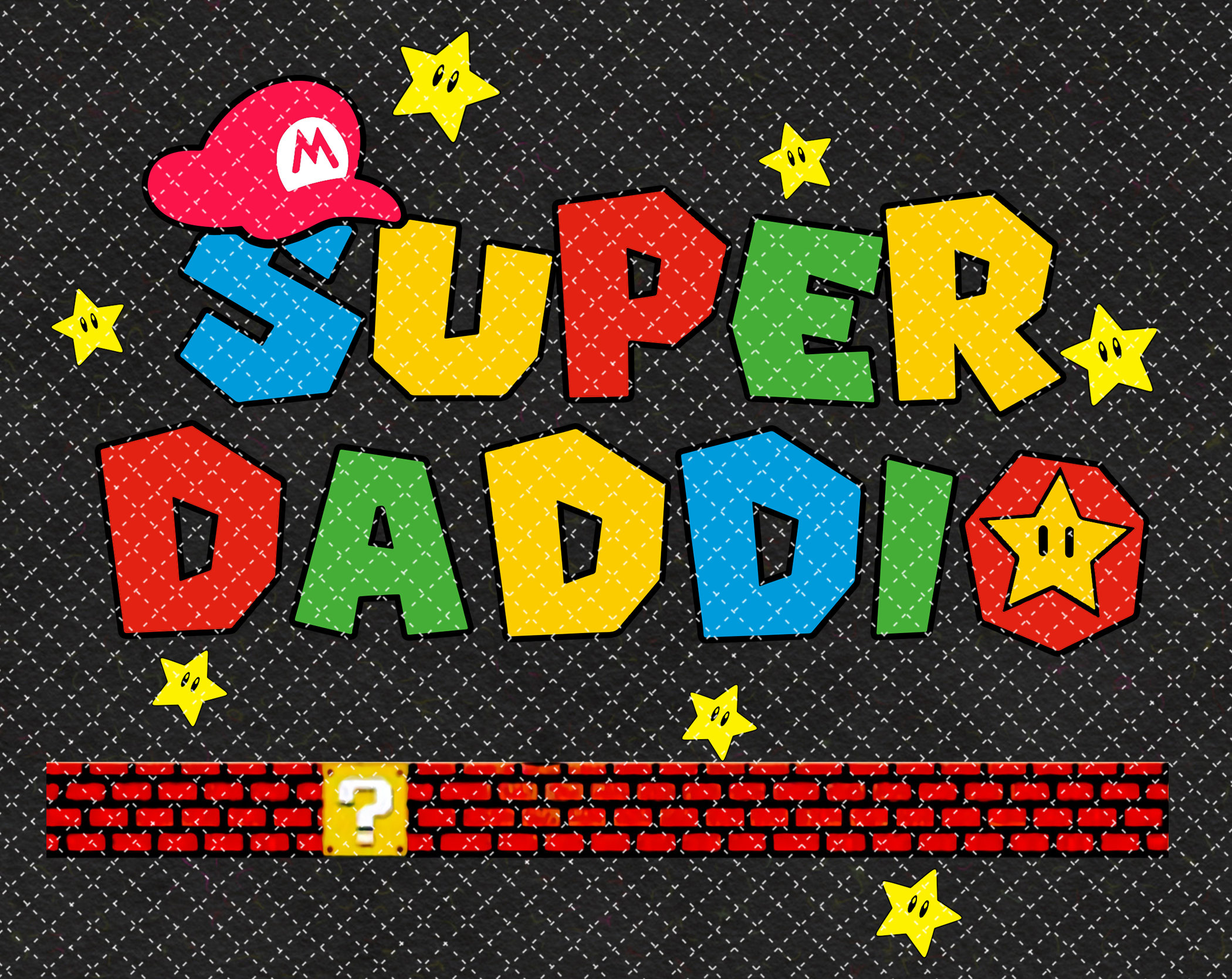 Personalization Super Daddio PNG Printable Dad Shirt Daddy | Etsy