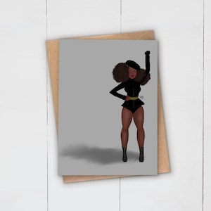 ART NOIR | carte de voeux | Afro Africain Antillais | Ethnique Multiculturel | Femme | Femmes | Fraternité | Militant