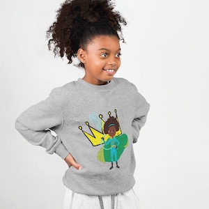 Black Art Hero | Mara | Sweatshirt | Black Girl Magic Fashion | Long Sleeve | Pullover | Jumper | Top | Afro African American |