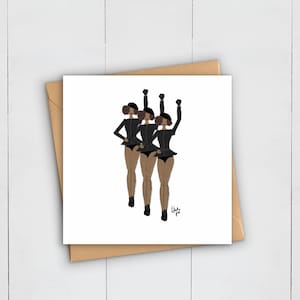 ART NOIR | carte de voeux | Afro Africain Antillais | Ethnique Multiculturel | Femme | Femmes | Fraternité | Amitié