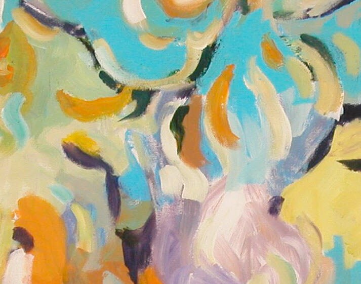 Modern Painting Acrylic Painting GICLEE Art Print Abstract | Etsy