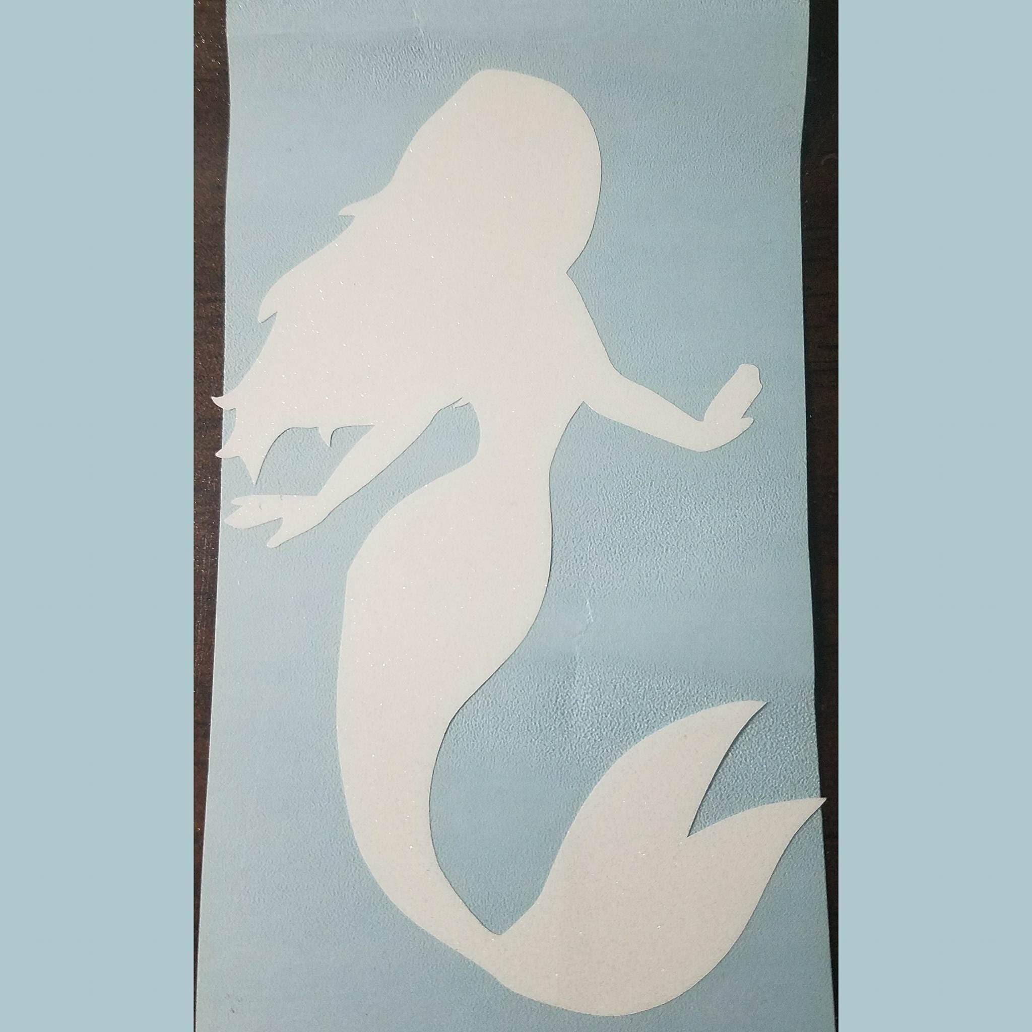 Mermaid Vinyl Decal Etsy