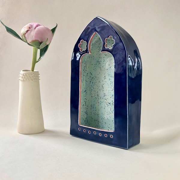 Shrines, Reliquaries, Ceramic Shrines, Ceramic Displays, Ceramic Houses, Spiritual Shrines, Wall Art
