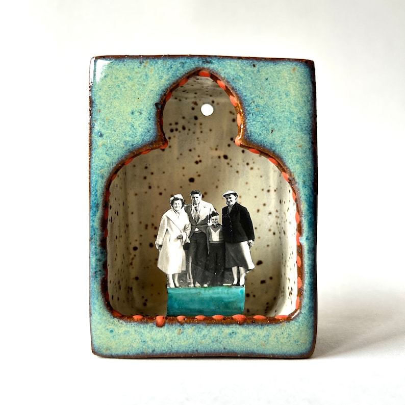 Miniature Shrines, Small Shrines, Ceramic Shrines, Spiritual Altars, Wall Candy image 3