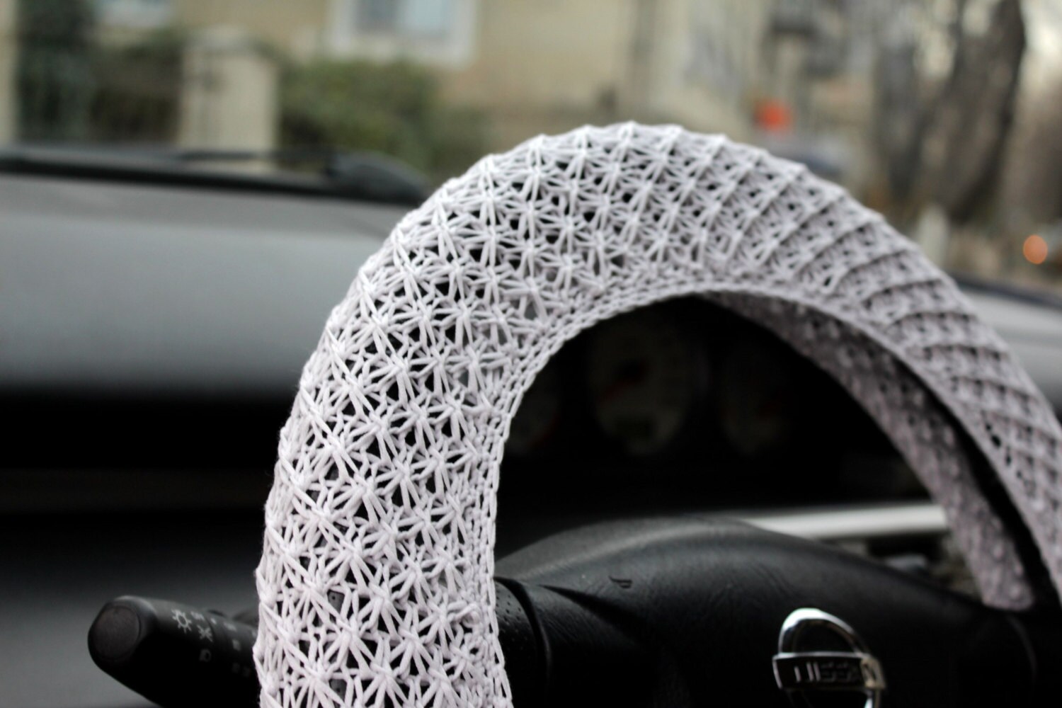 Crochet steering wheel cover knitted steer cover car Etsy