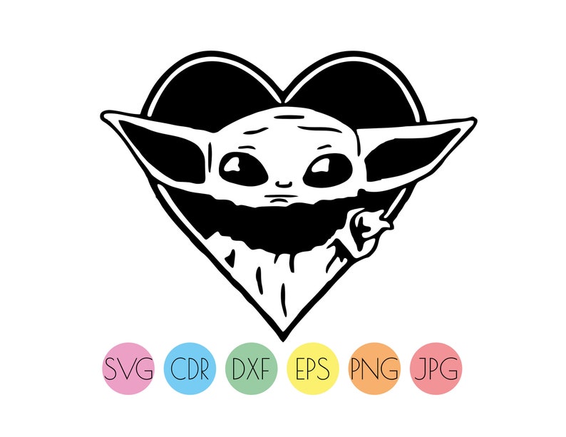 Free Free Baby Yoda Svg Cut File 120 SVG PNG EPS DXF File