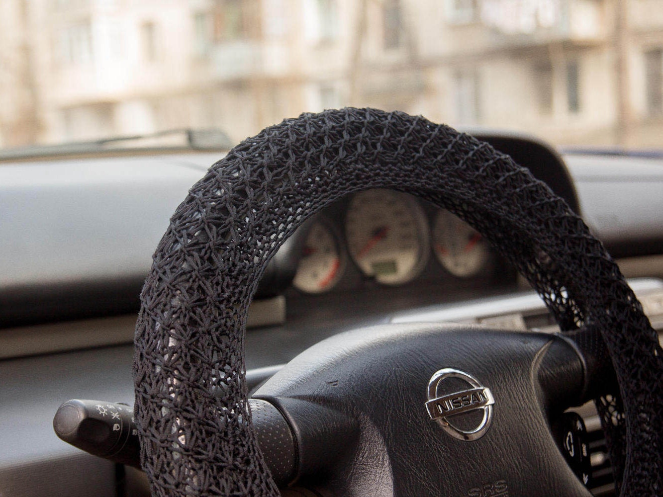 Crochet steering wheel cover knitted steer cover car Etsy