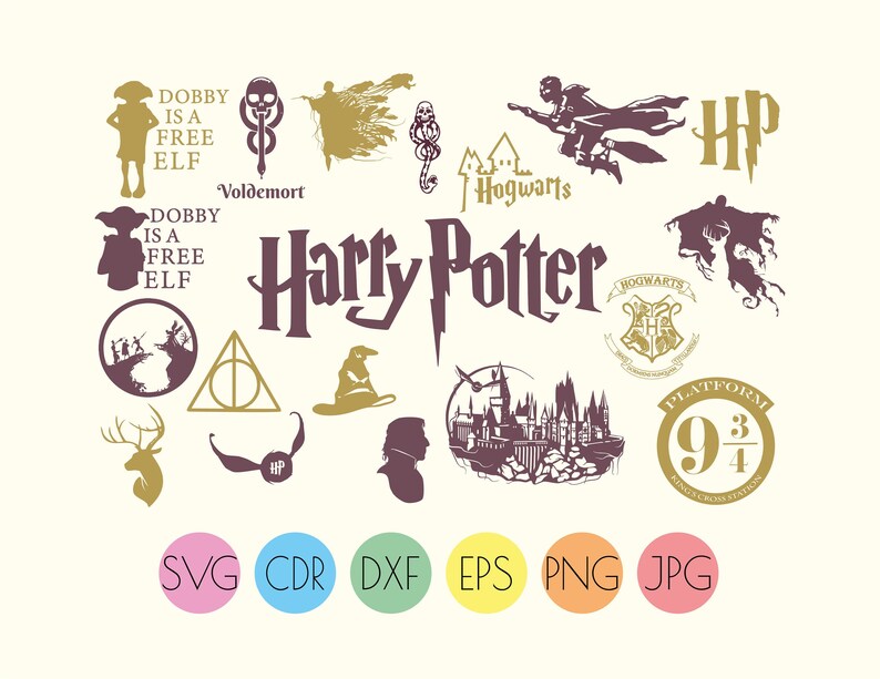 Download Harry Potter instant download files Hp logo svg vector ...