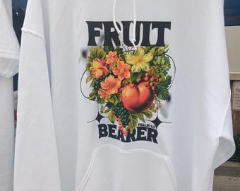 Fruit Bearer Christian Graphic Hoodie - Unisex Soft Cotton Fleece