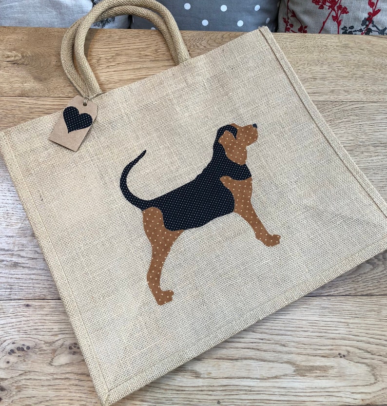Labrador Chocolate Cotton Shopping Bag Gusset /& Long Handles Perfect Gift