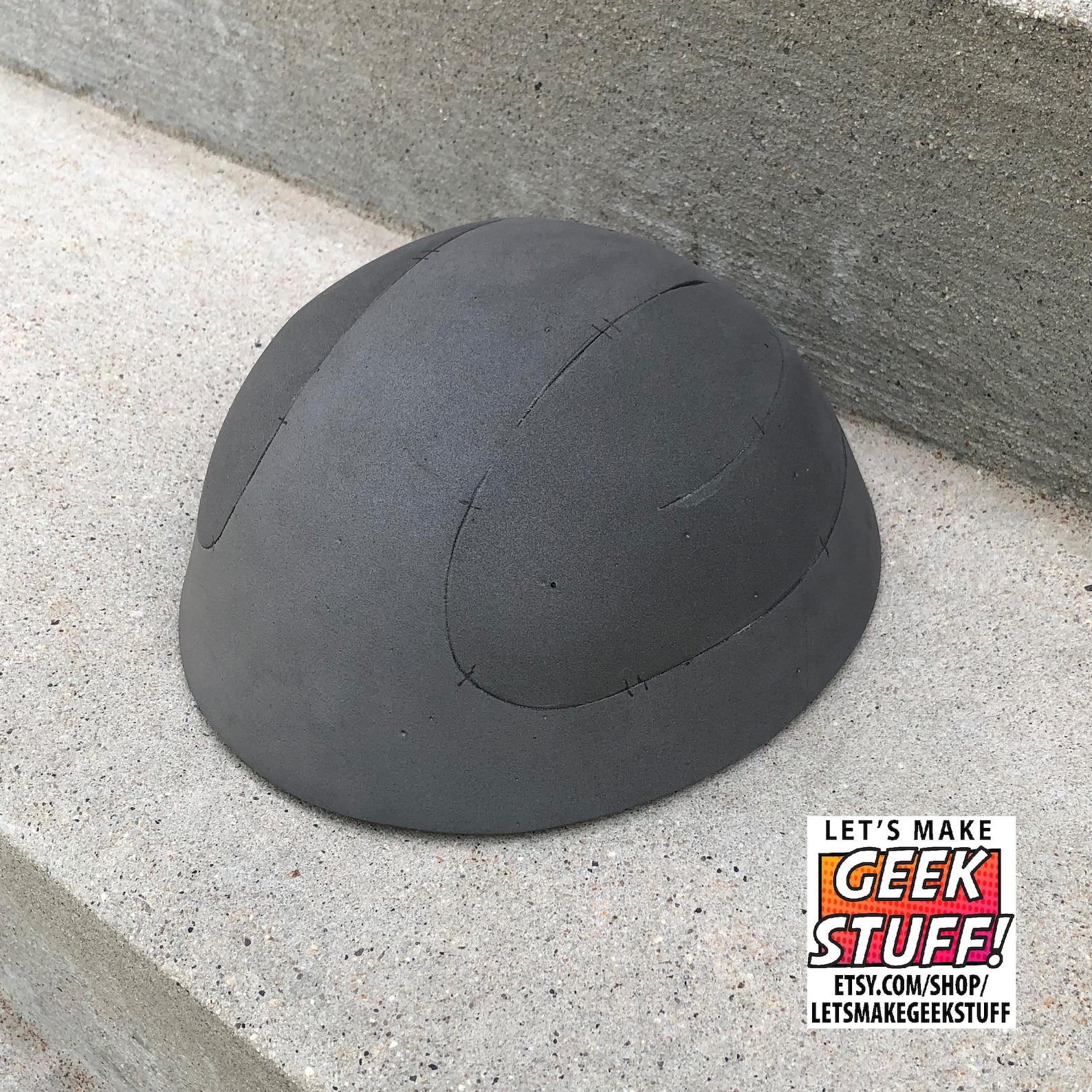 Digital Pattern EVA foam Dome with No Center Seam for Cosplay Etsy