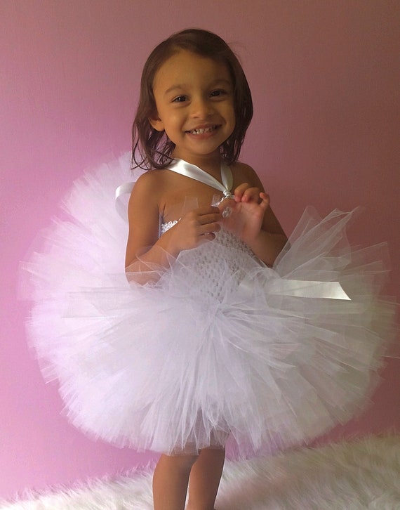 girls white tutu dress