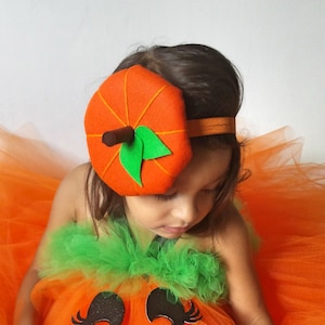 Pumpkin Hat Halloween Pumpkin Hat Pumpkin Head Pumpkin Stem Pumpkin Costume Hat Toddler Pumpkin Hat Baby Pumpkin Hat Girls Halloween Costume