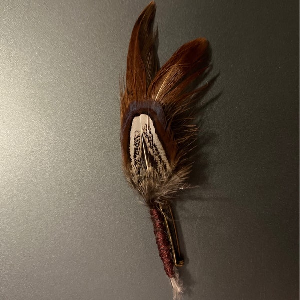 Feather Hat Pin - Etsy