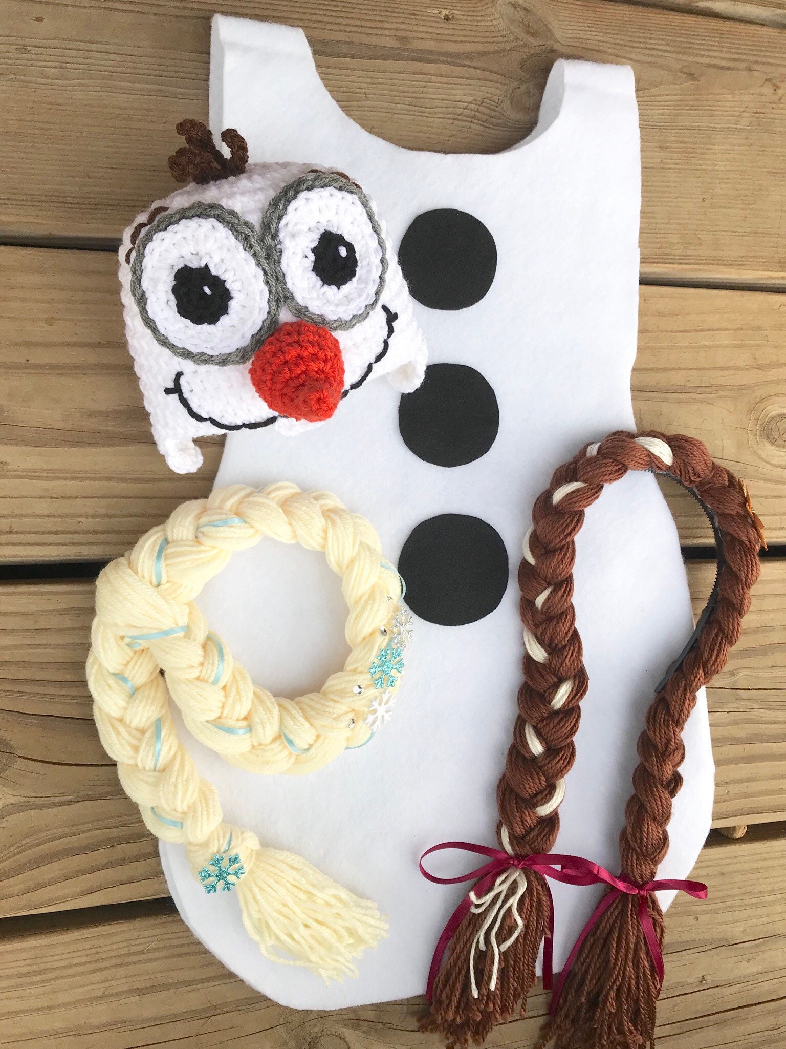 Olaf Inspired Hat Snowman Hat Olaf Costume Halloween Costume Princess Dress Up Princess Hair Winter Hat First Birthday Outfit Frosty Etsy UK