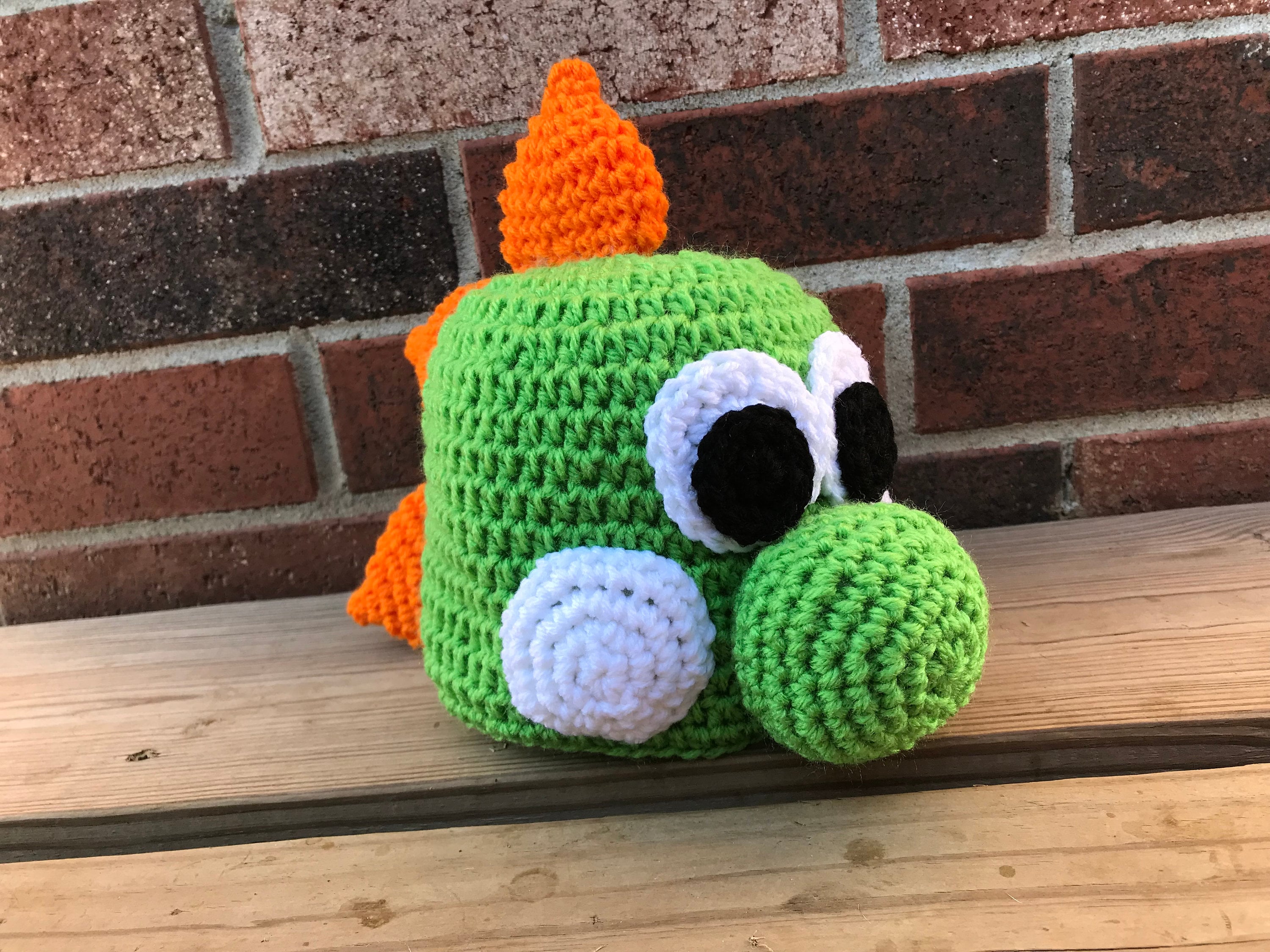 Yoshi hat - Etsy Polska