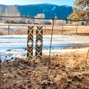 Holy Desert Beaded Earrings