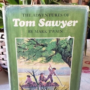 The Adventures of Tom Sawyer by Mark Twain (c) 1954 with DJ