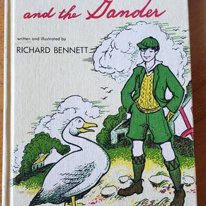 Shawneen and the Gander, Vintage Children&#39;s Book by Richard Bennett
